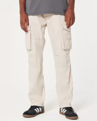 Pantaloni cargo slim dritti
