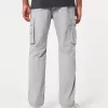 Pantaloni cargo slim dritti