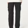 Pantaloni cargo slim dritti