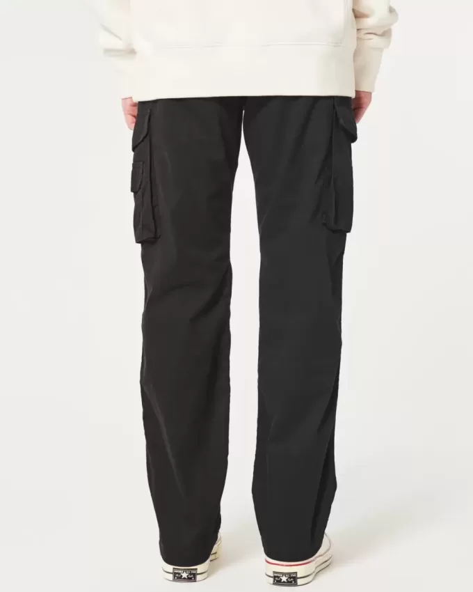 Pantaloni cargo slim dritti