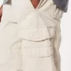 Pantaloni cargo slim dritti