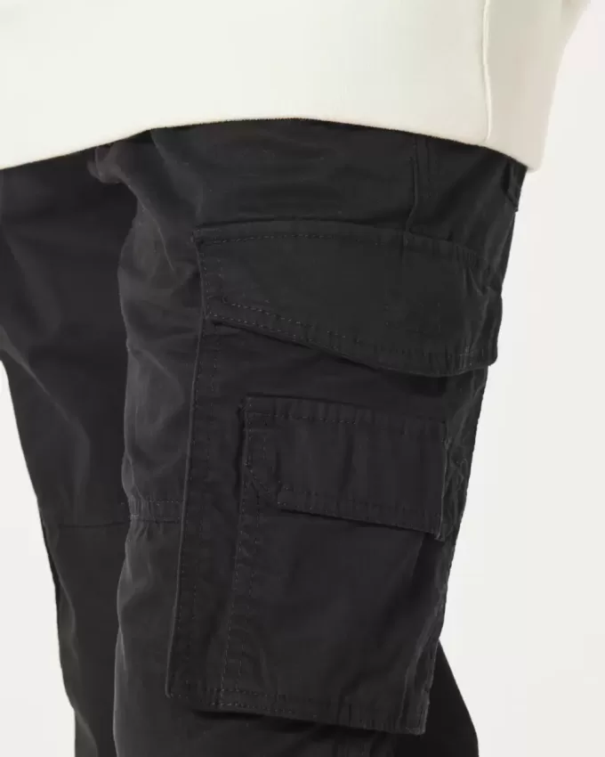 Pantaloni cargo slim dritti