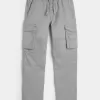 Pantaloni cargo slim dritti