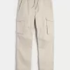 Pantaloni cargo slim dritti