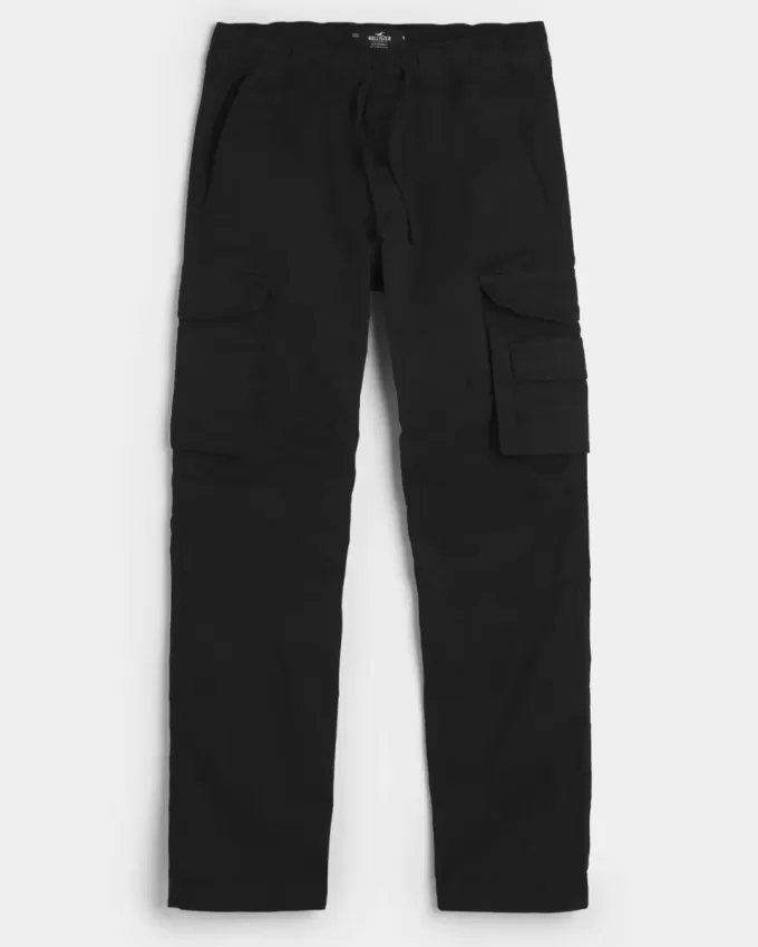 Pantaloni cargo slim dritti