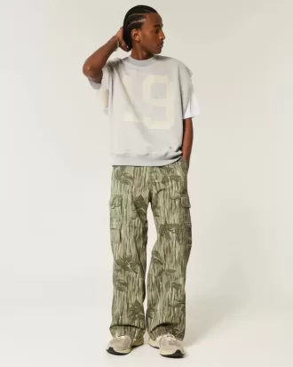 Pantaloni cargo super larghi
