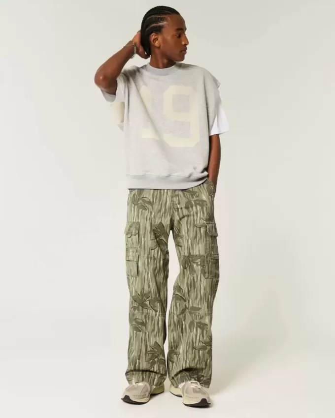 Pantaloni cargo super larghi
