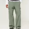 Pantaloni cargo super larghi