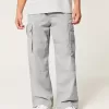 Pantaloni cargo super larghi