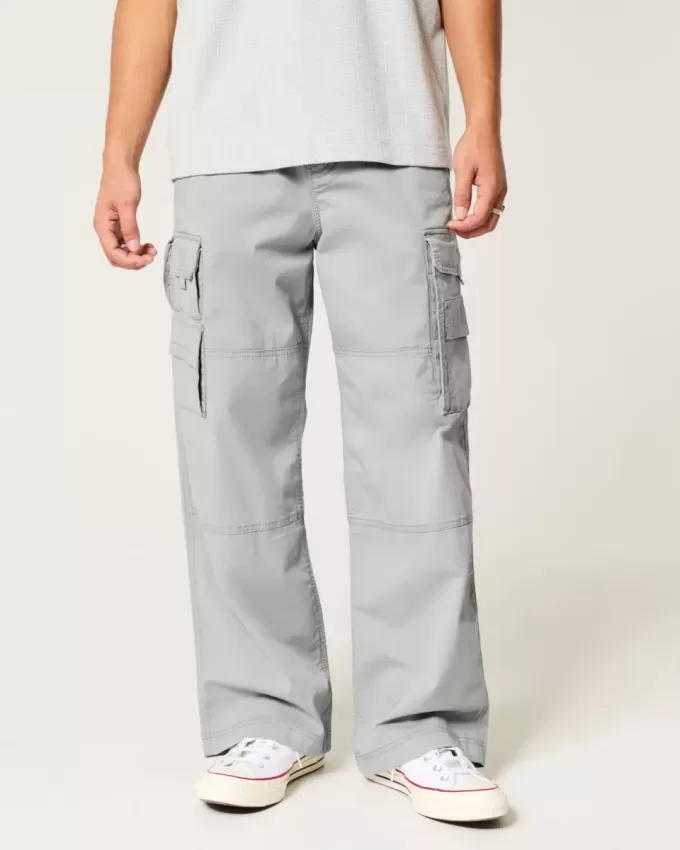 Pantaloni cargo super larghi