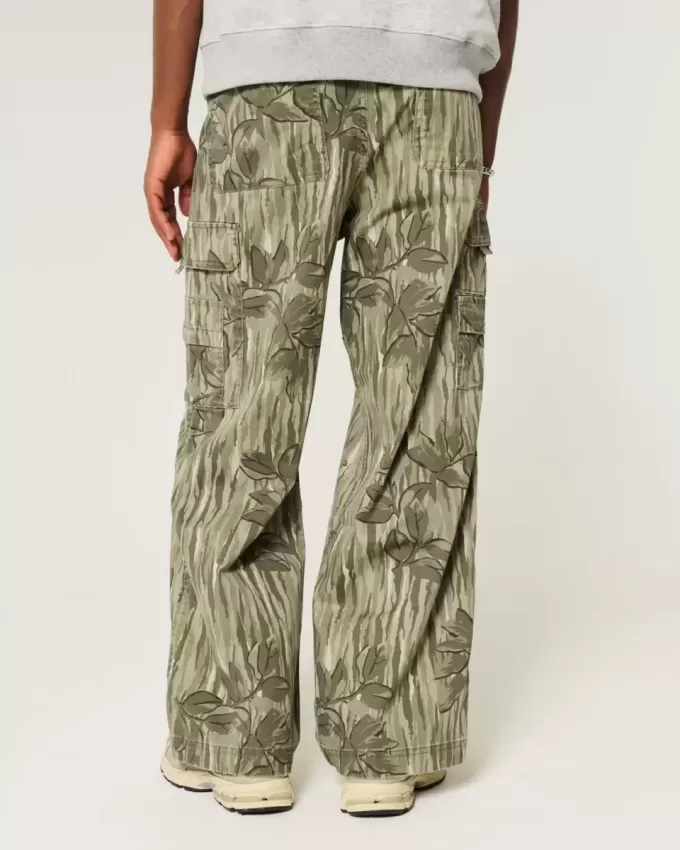 Pantaloni cargo super larghi