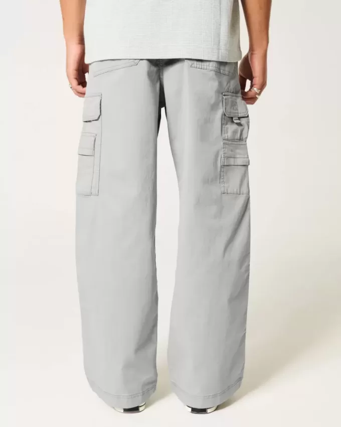 Pantaloni cargo super larghi
