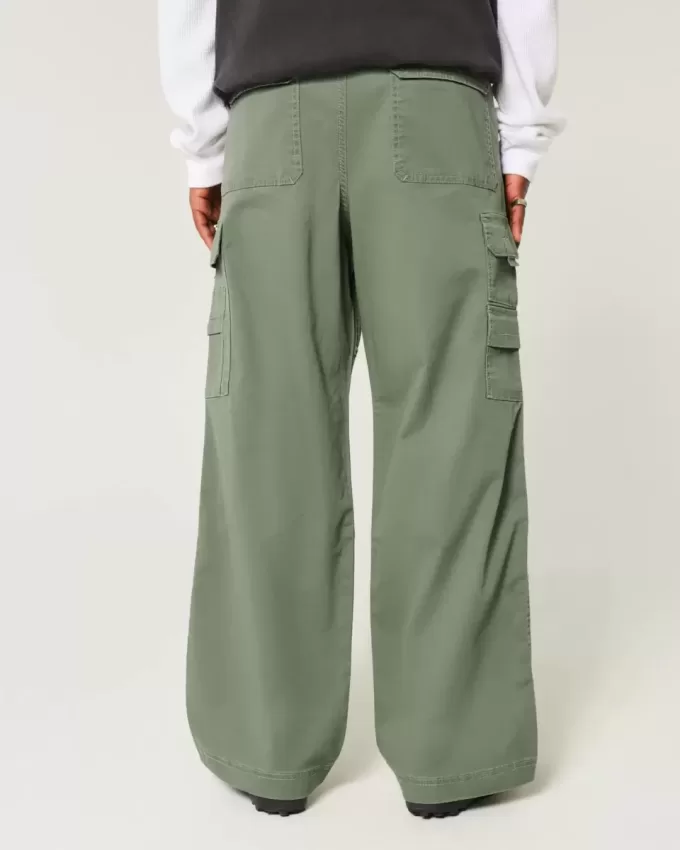 Pantaloni cargo super larghi