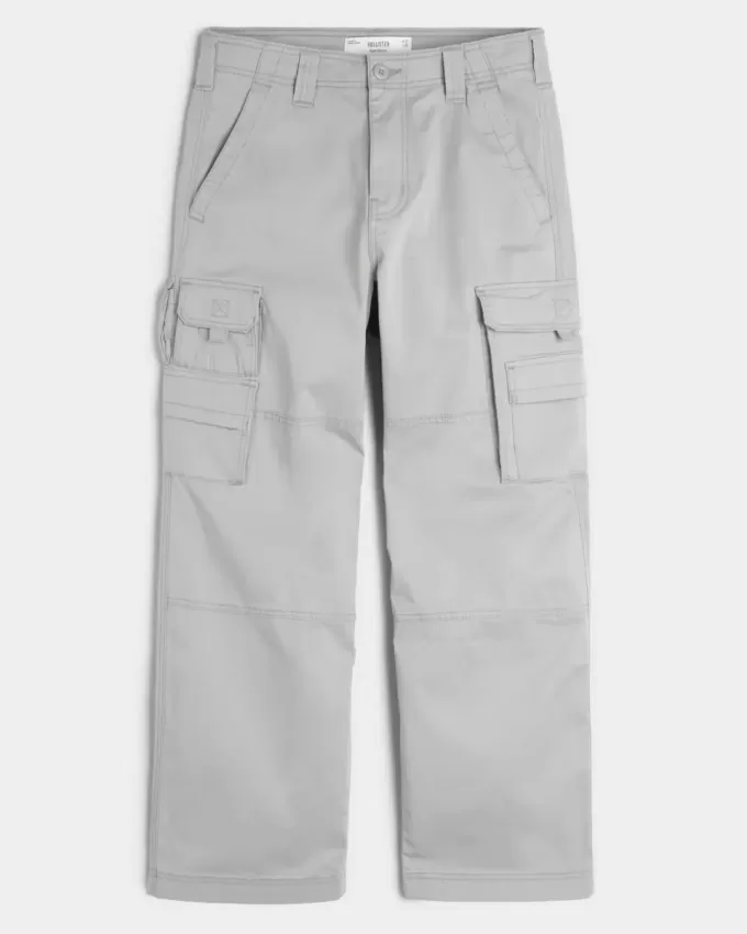 Pantaloni cargo super larghi
