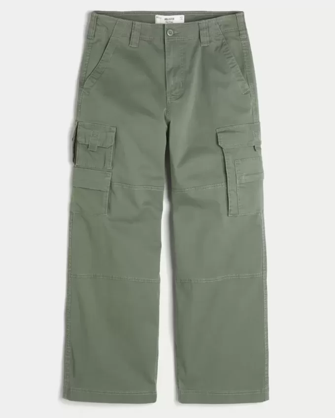 Pantaloni cargo super larghi