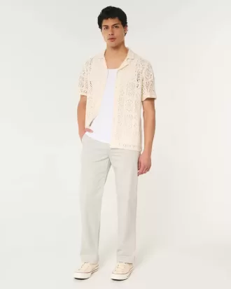 Pantaloni chino dritti
