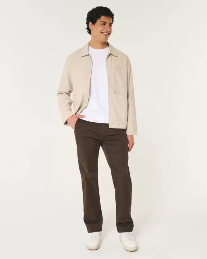 Pantaloni chino dritti