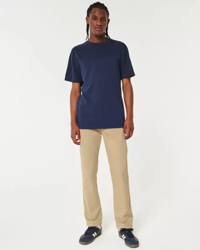 Pantaloni chino dritti