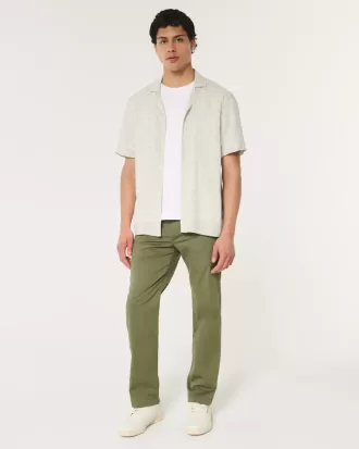 Pantaloni chino dritti