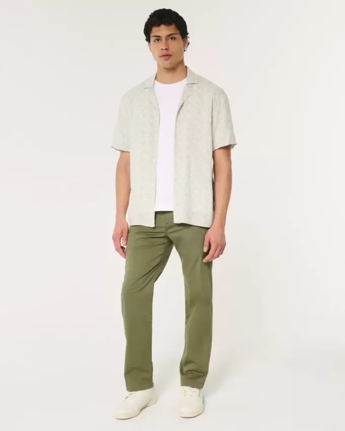 Pantaloni chino dritti
