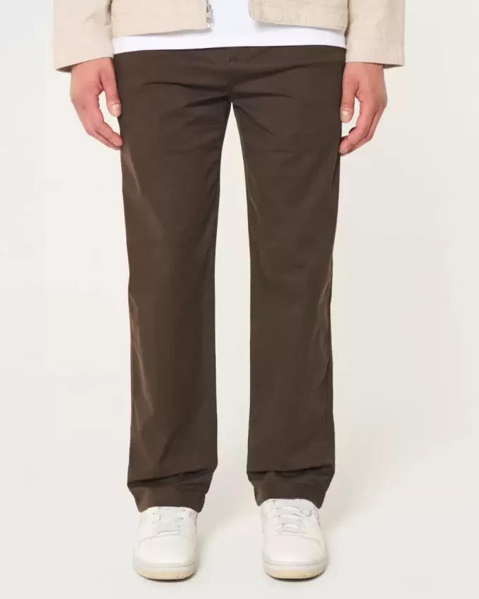 Pantaloni chino dritti