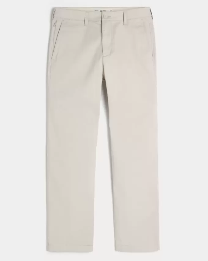 Pantaloni chino dritti