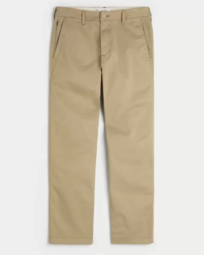 Pantaloni chino dritti