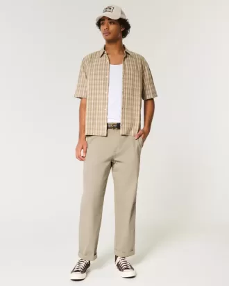 Pantaloni chino larghi