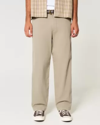 Pantaloni chino larghi