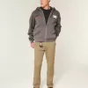 Pantaloni chino slim dritti