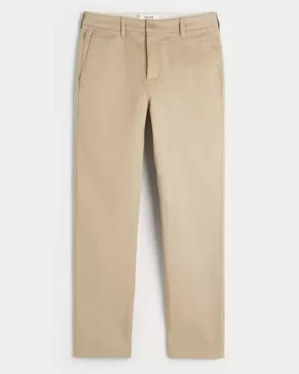 Pantaloni chino slim dritti