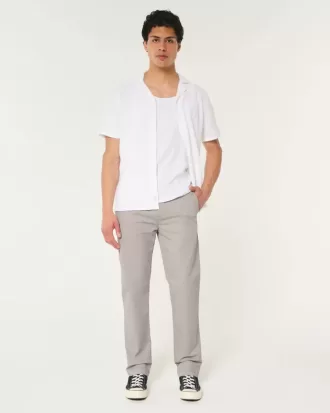 Pantaloni chino slim dritti