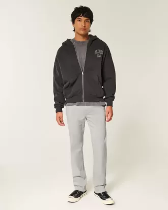 Pantaloni chino slim dritti