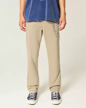 Pantaloni chino slim dritti