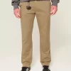 Pantaloni chino slim dritti