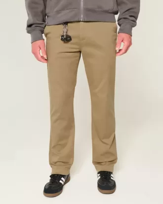 Pantaloni chino slim dritti