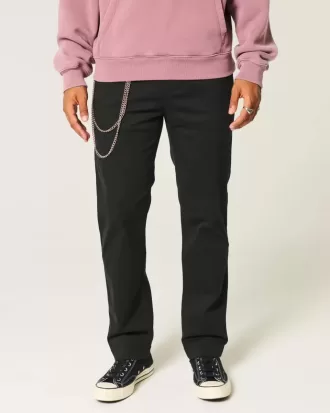 Pantaloni chino slim dritti