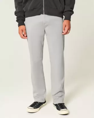 Pantaloni chino slim dritti