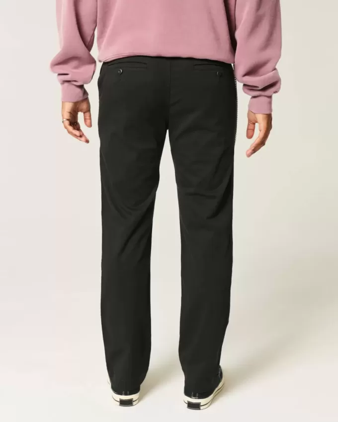 Pantaloni chino slim dritti