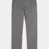 Pantaloni chino slim dritti