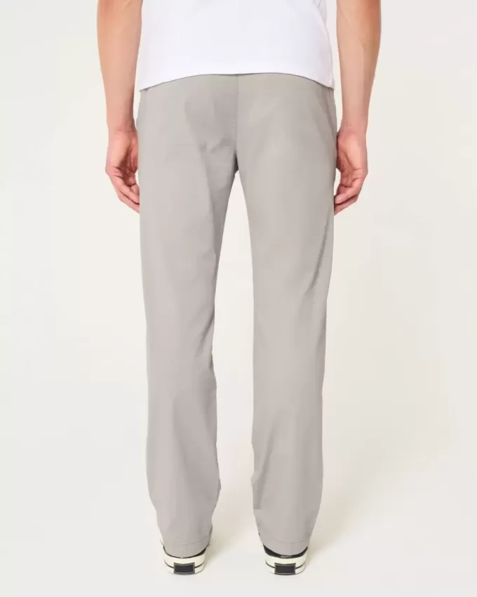 Pantaloni chino slim dritti