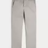 Pantaloni chino slim dritti