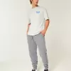 Pantaloni da jogging a coste rilassati