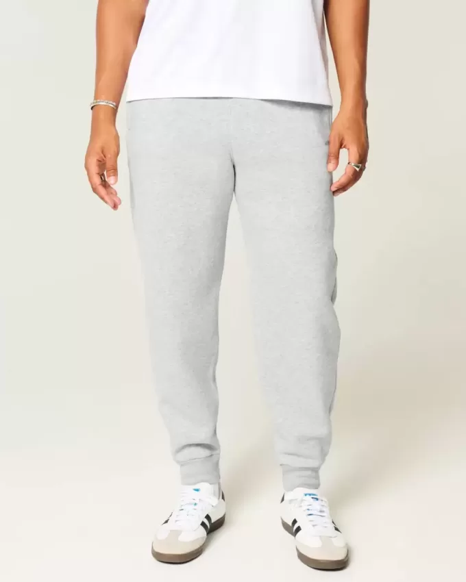 Pantaloni da jogging a coste rilassati
