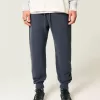 Pantaloni da jogging a coste rilassati
