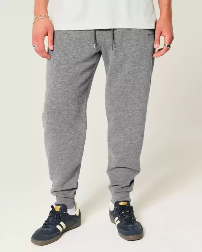 Pantaloni da jogging a coste rilassati