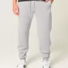 Pantaloni da jogging a coste rilassati