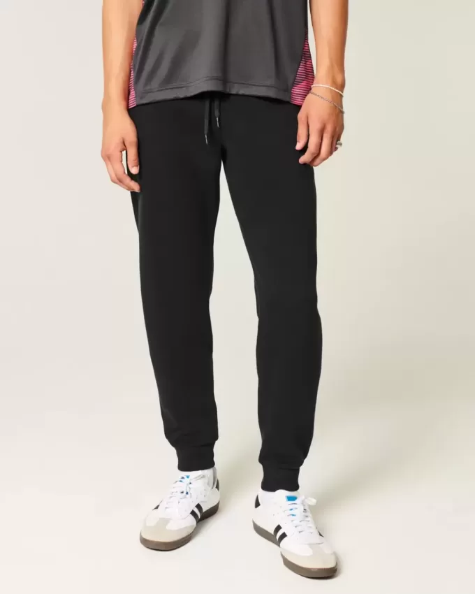 Pantaloni da jogging a coste rilassati