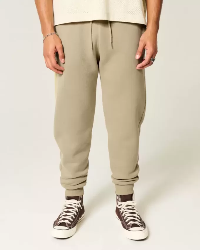 Pantaloni da jogging a coste rilassati