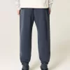 Pantaloni da jogging a coste rilassati